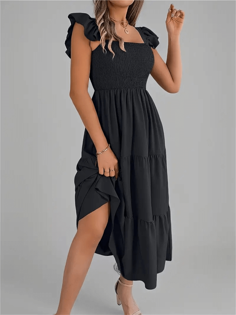 Robe Décontractée à Volants - oomedo™