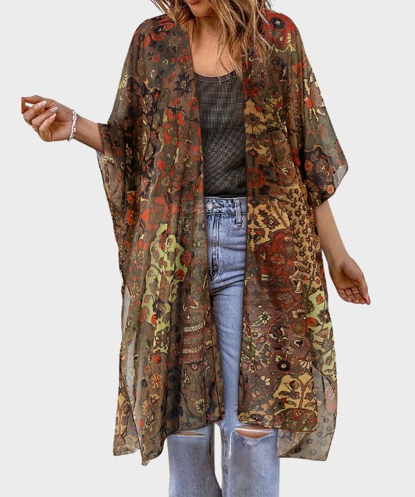 Cape Élégante en Mousseline