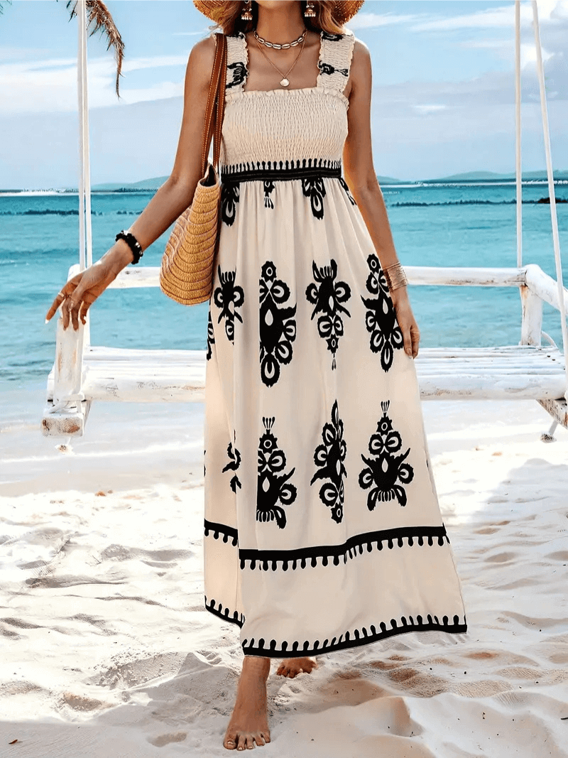 Robe Décontractée à Volants - oomedo™