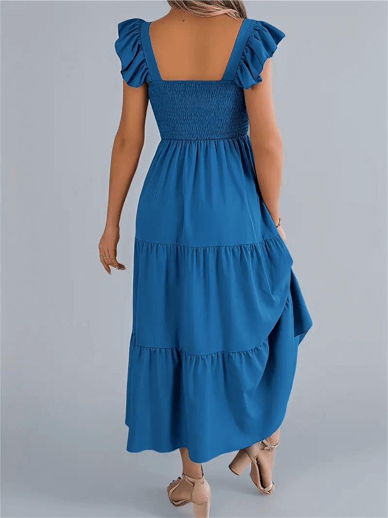 Robe Décontractée à Volants - oomedo™