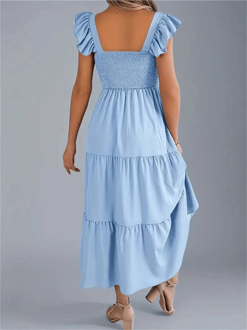 Robe Décontractée à Volants - oomedo™