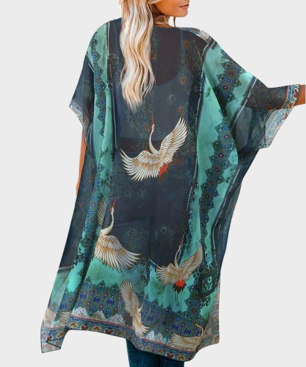 Cape Élégante en Mousseline