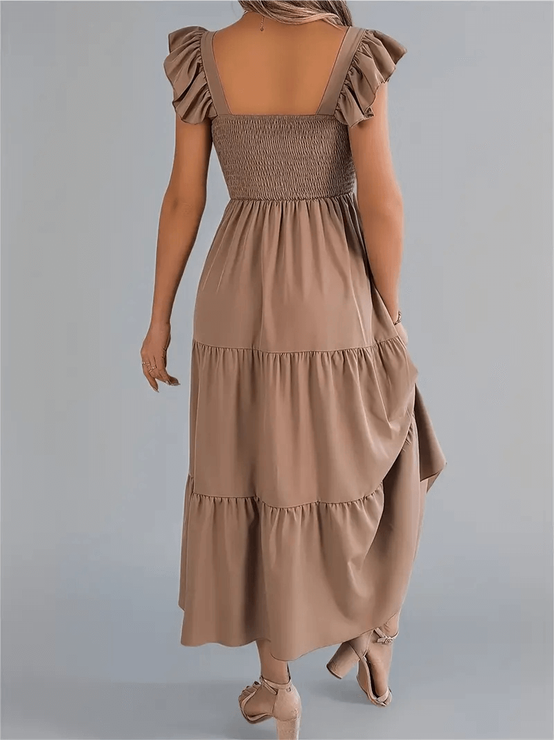 Robe Décontractée à Volants - oomedo™