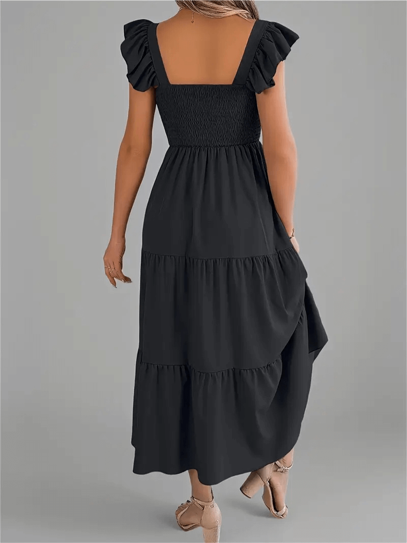 Robe Décontractée à Volants - oomedo™