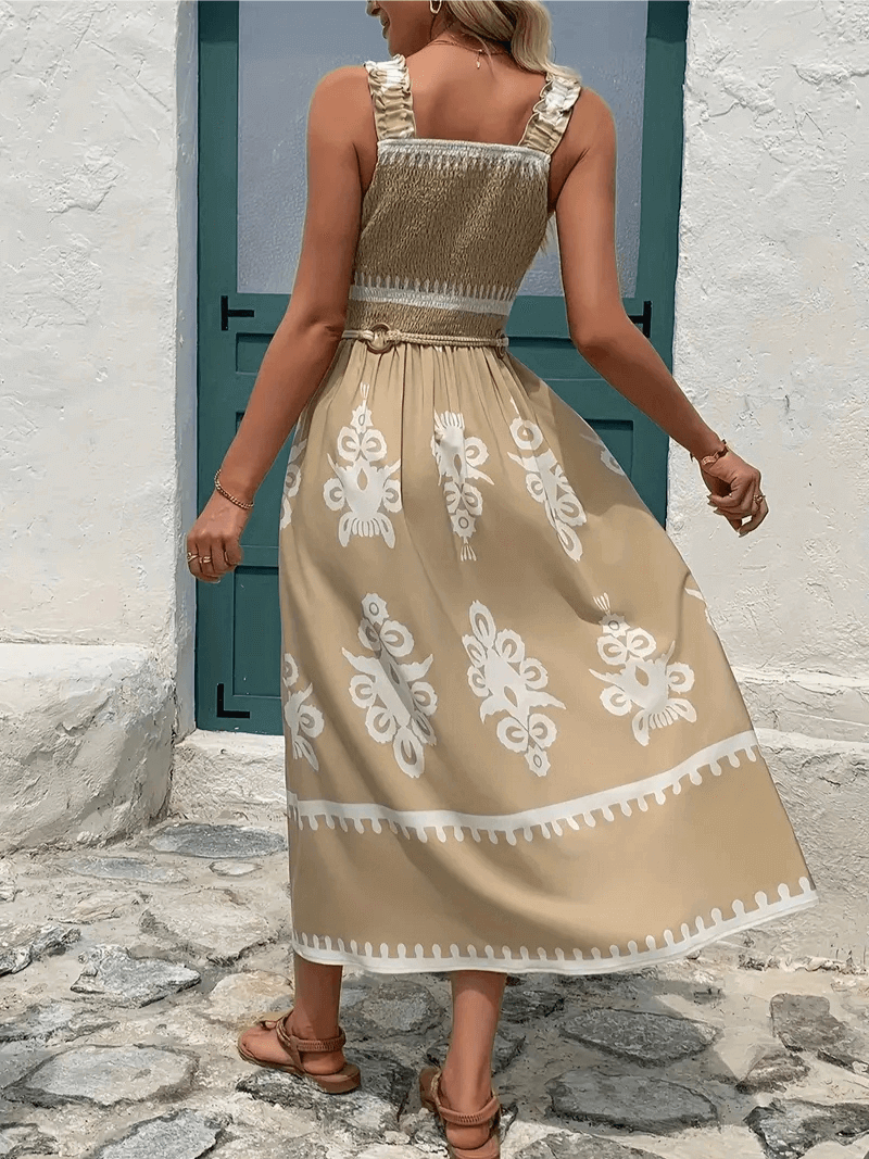 Robe Décontractée à Volants - oomedo™