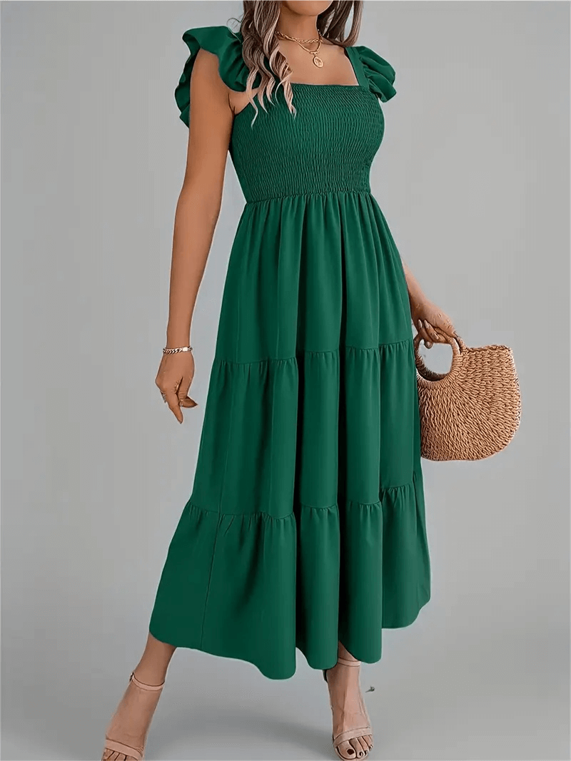 Robe Décontractée à Volants - oomedo™