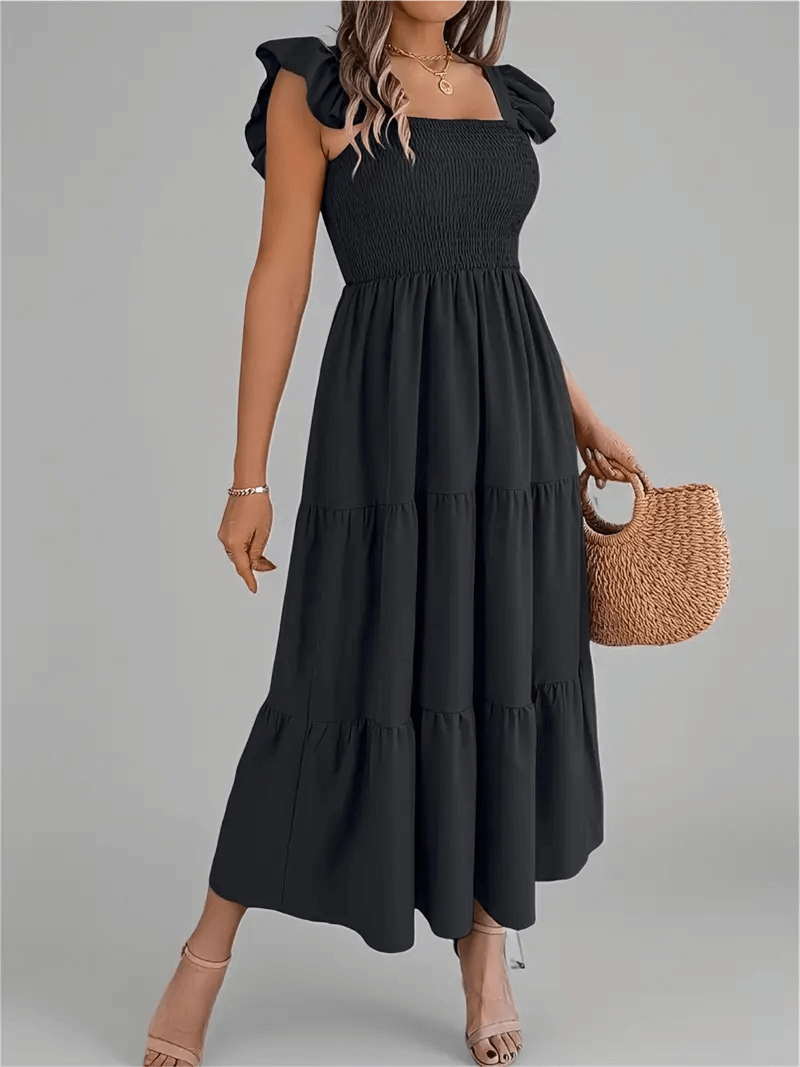 Robe Décontractée à Volants - oomedo™