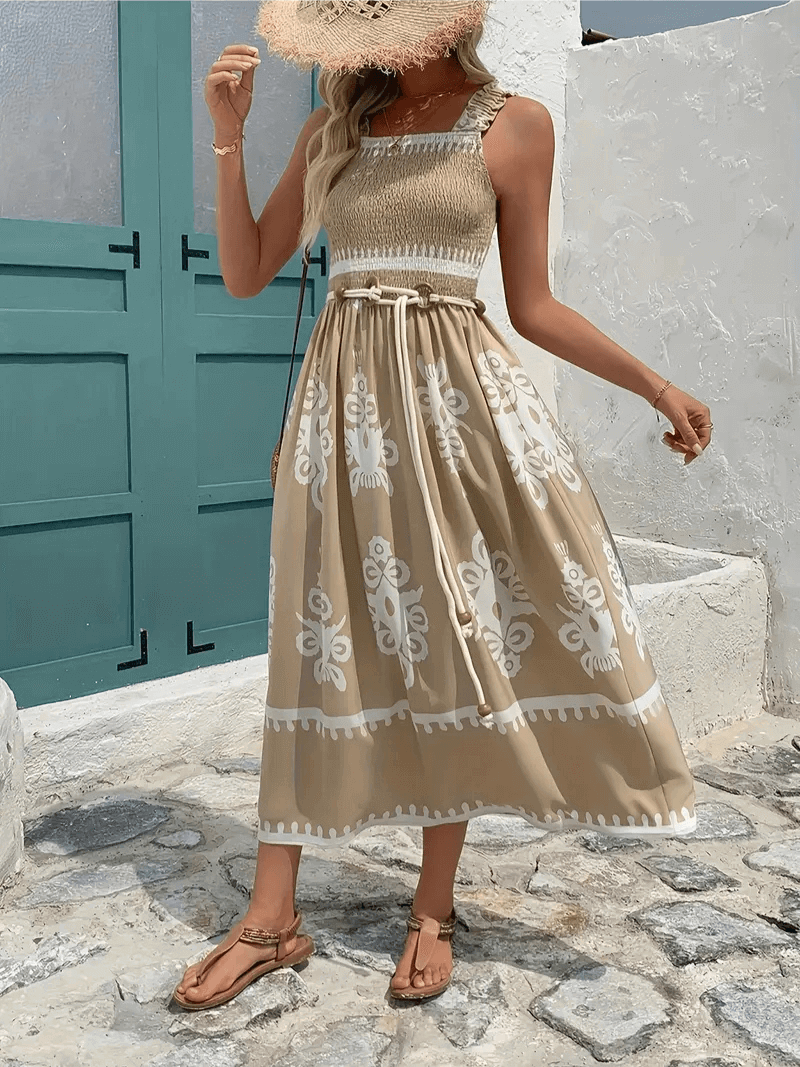 Robe Décontractée à Volants - oomedo™