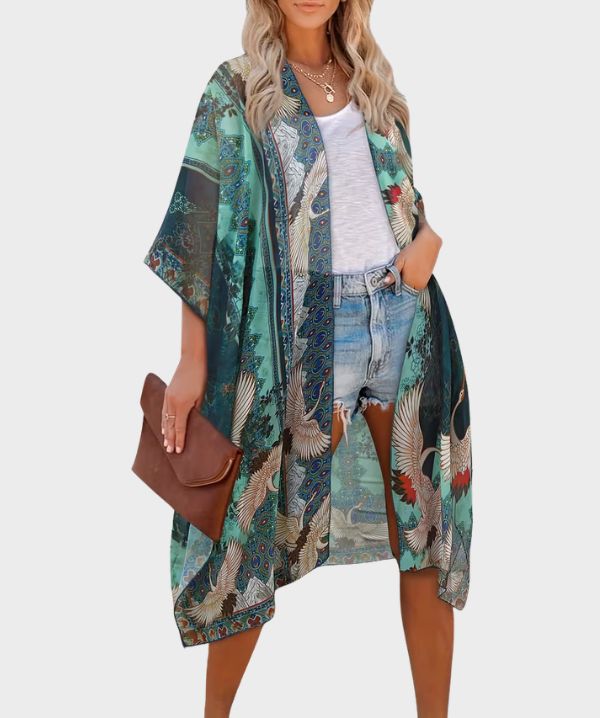 Cape Élégante en Mousseline