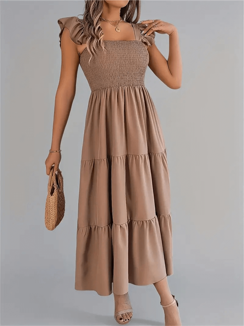 Robe Décontractée à Volants - oomedo™