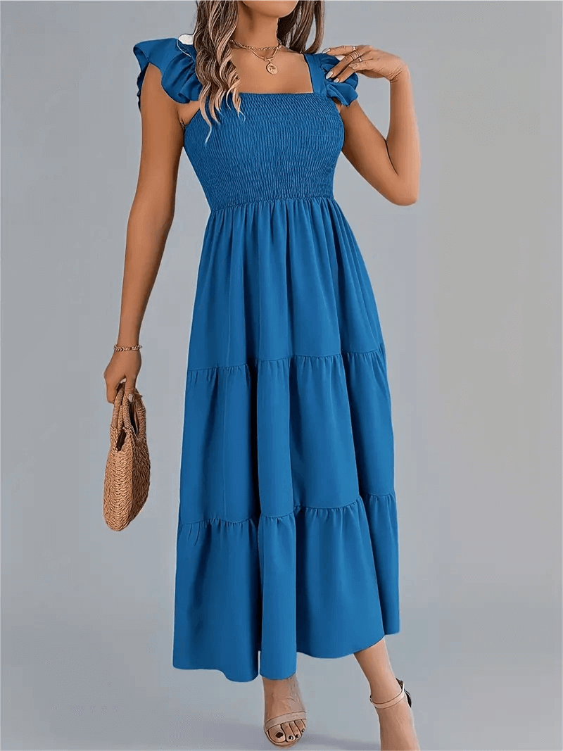 Robe Décontractée à Volants - oomedo™
