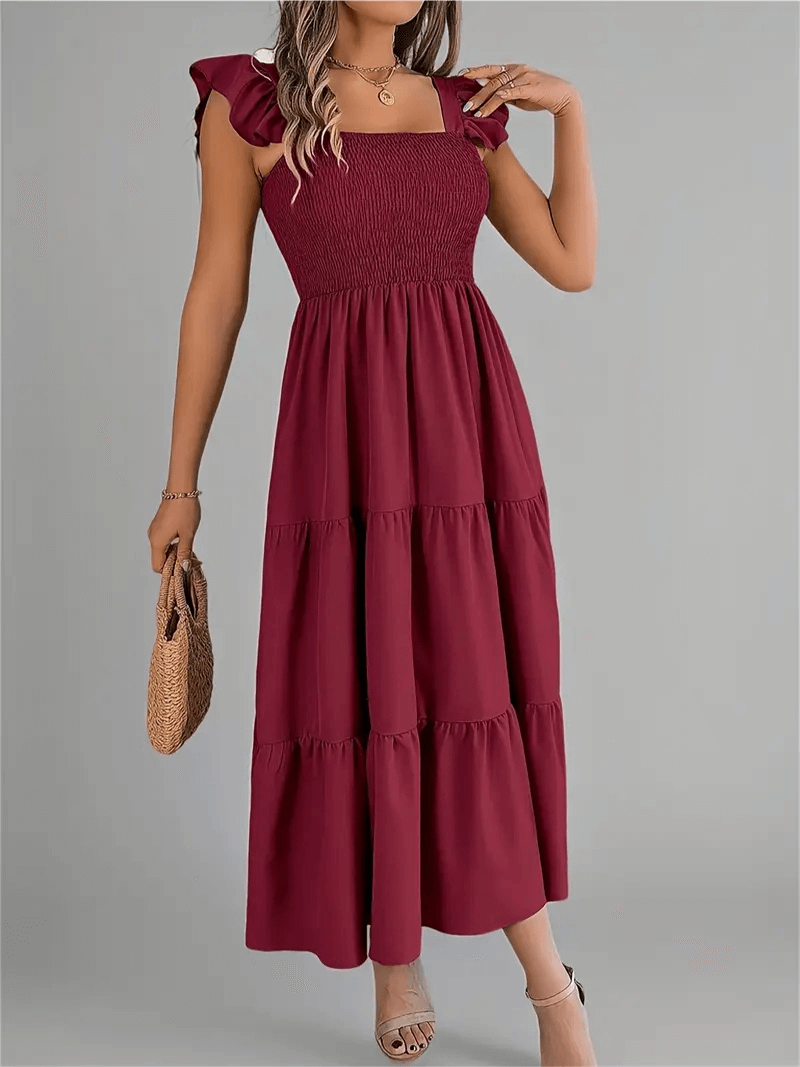 Robe Décontractée à Volants - oomedo™