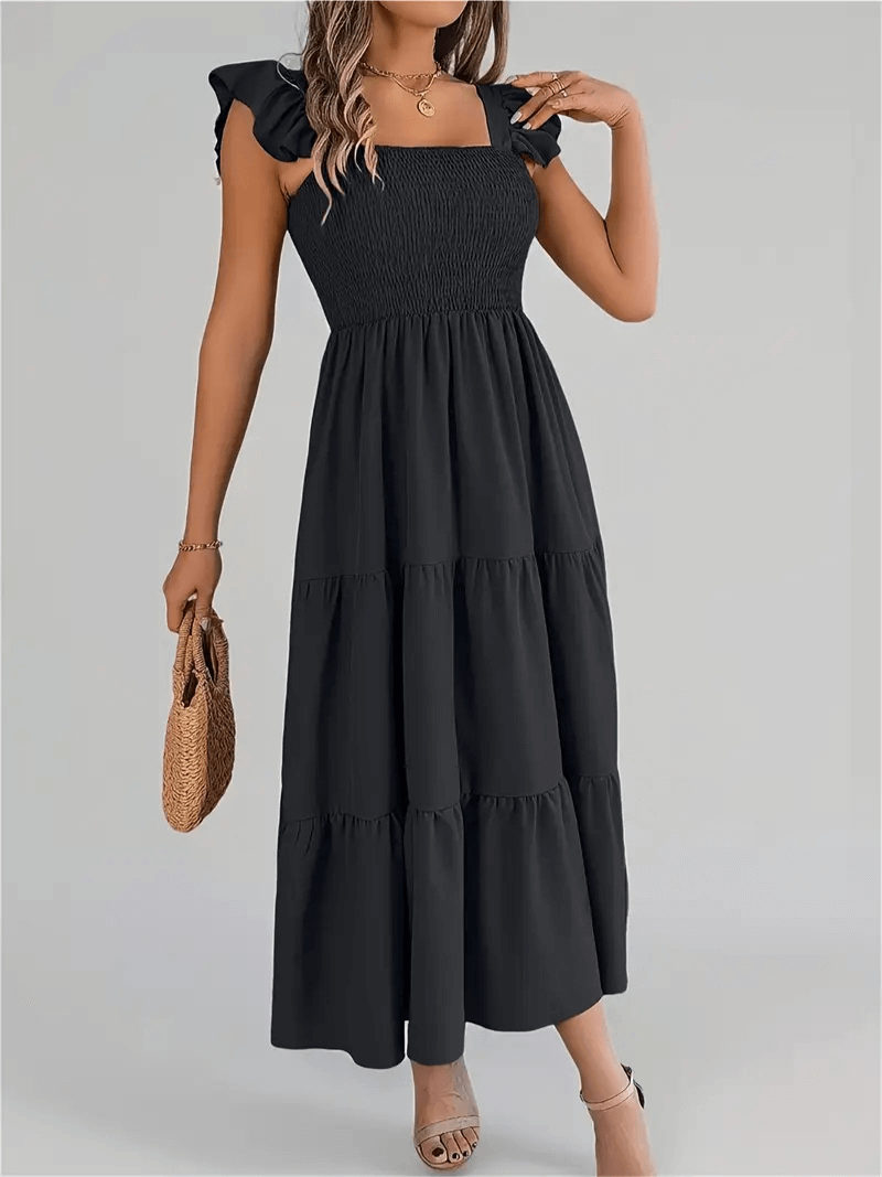 Robe Décontractée à Volants - oomedo™