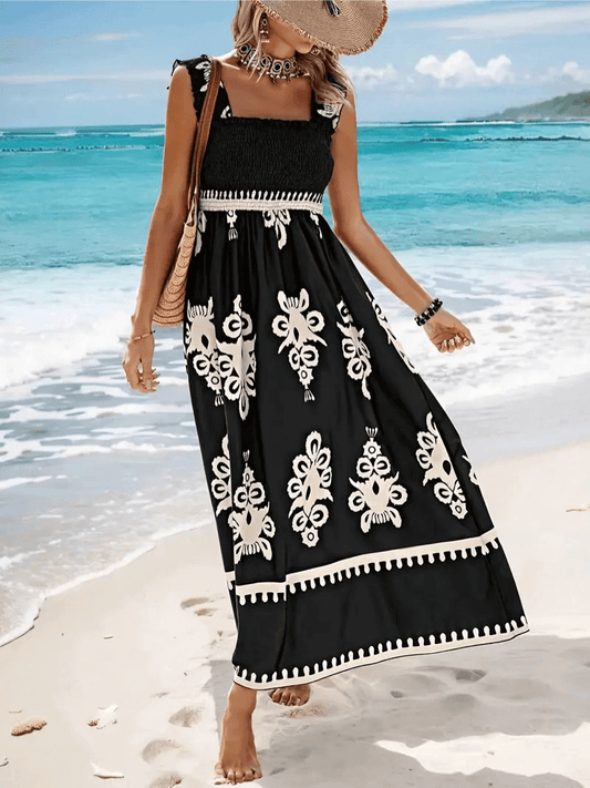 Robe Décontractée à Volants - oomedo™