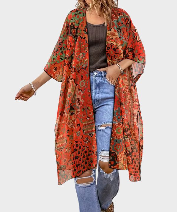 Cape Élégante en Mousseline