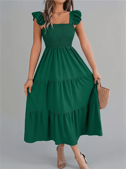 Robe Décontractée à Volants - oomedo™