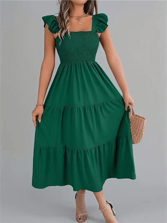 Robe Décontractée à Volants - oomedo™