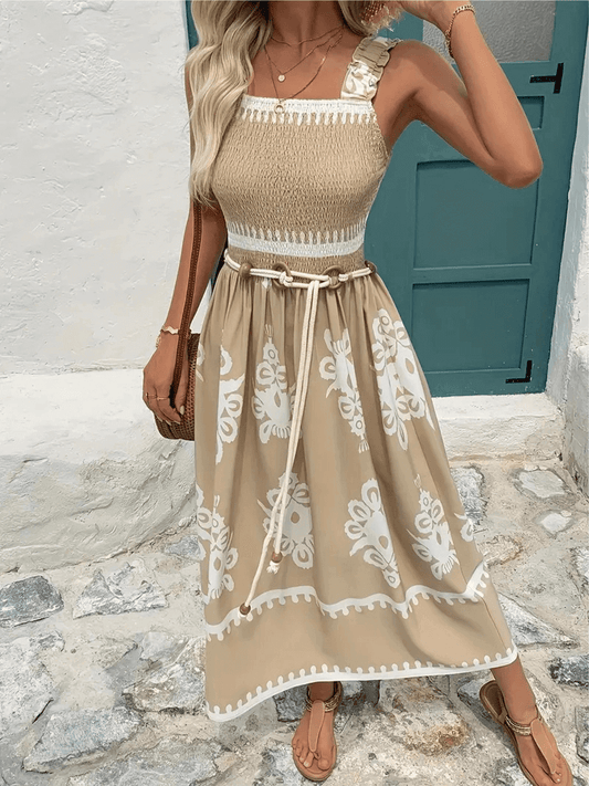 Robe Décontractée à Volants - oomedo™