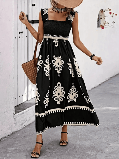 Robe Décontractée à Volants - oomedo™