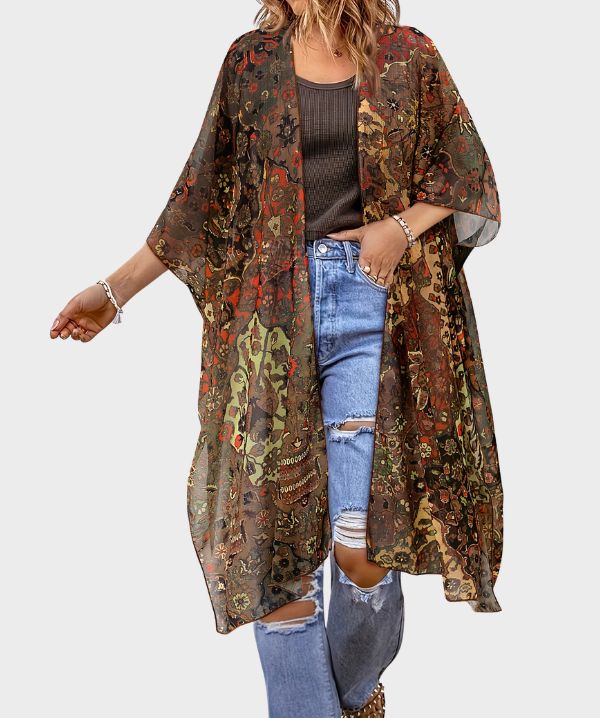 Cape Élégante en Mousseline