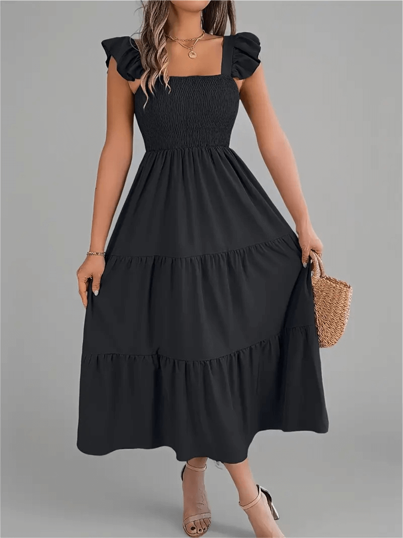 Robe Décontractée à Volants - oomedo™