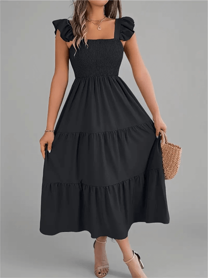 Robe Décontractée à Volants - oomedo™