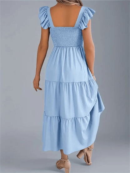 Robe Décontractée à Volants - oomedo™