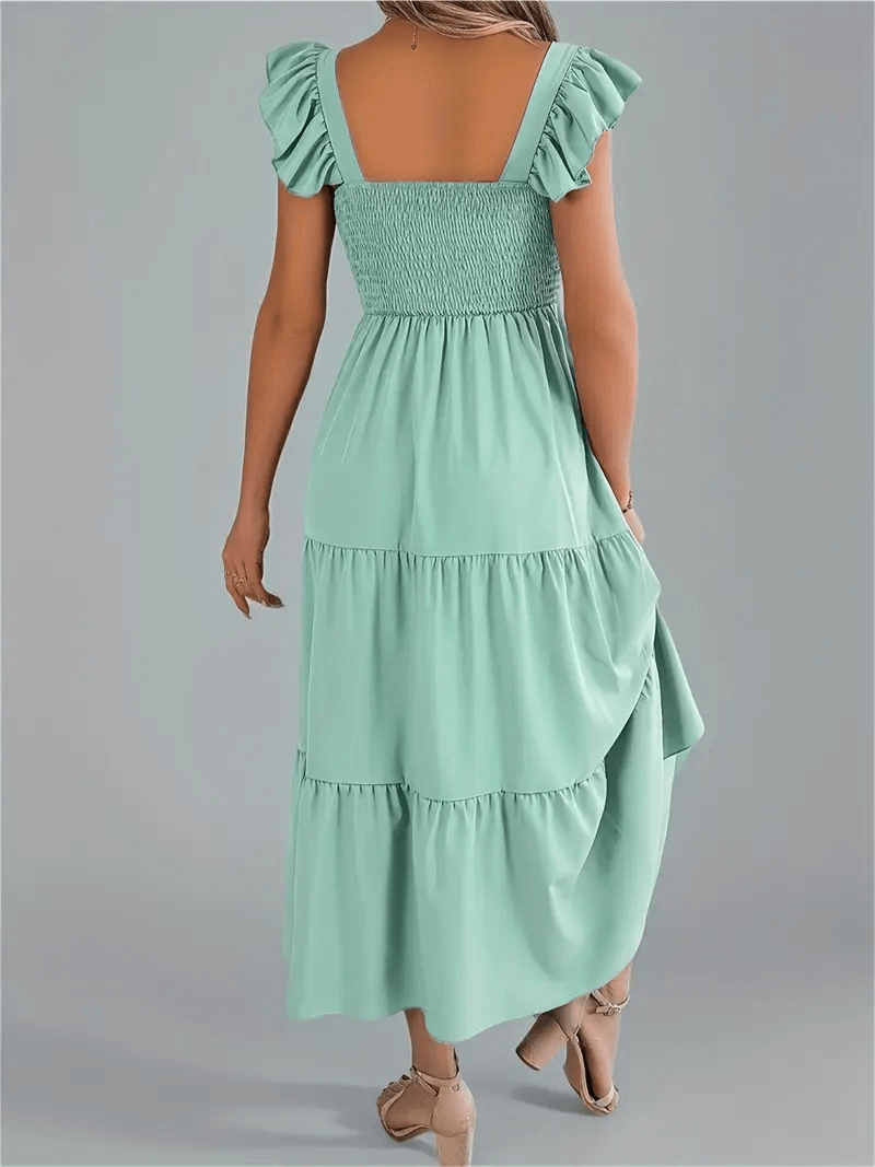 Robe Décontractée à Volants - oomedo™