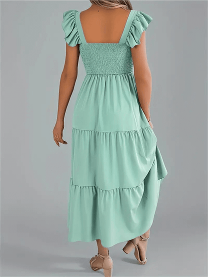 Robe Décontractée à Volants - oomedo™