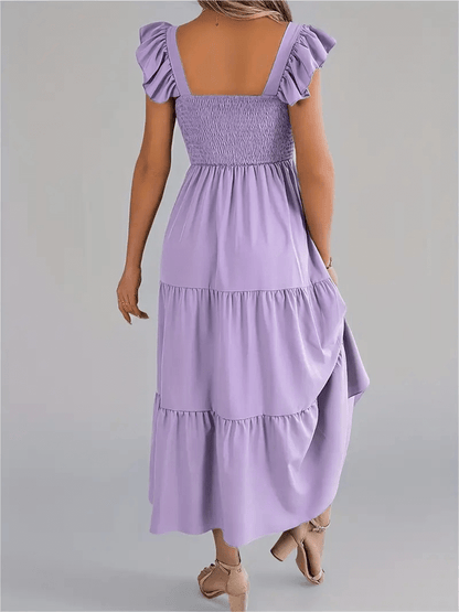 Robe Décontractée à Volants - oomedo™