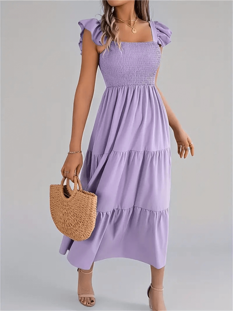 Robe Décontractée à Volants - oomedo™
