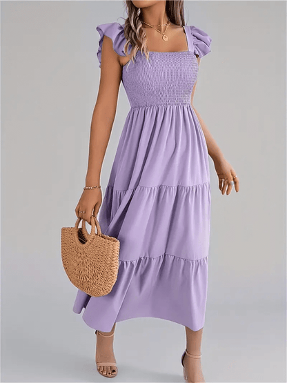 Robe Décontractée à Volants - oomedo™