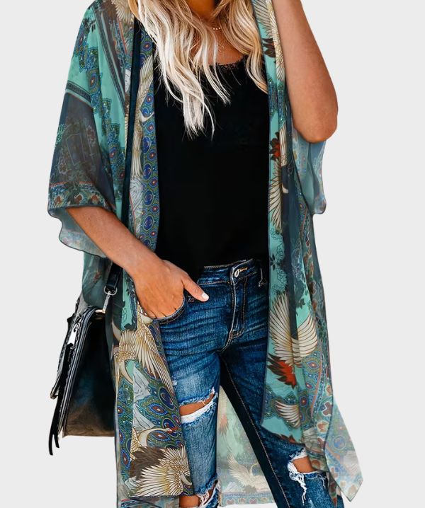 Cape Élégante en Mousseline