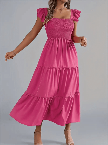 Robe Décontractée à Volants - oomedo™