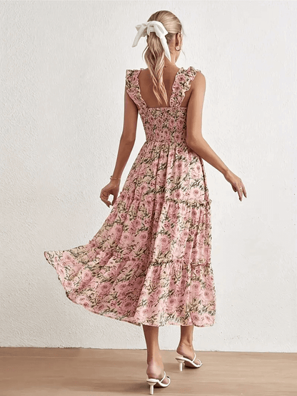 Robe Décontractée à Volants - oomedo™
