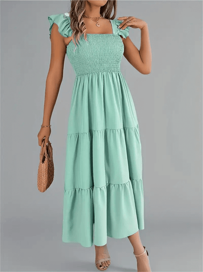 Robe Décontractée à Volants - oomedo™