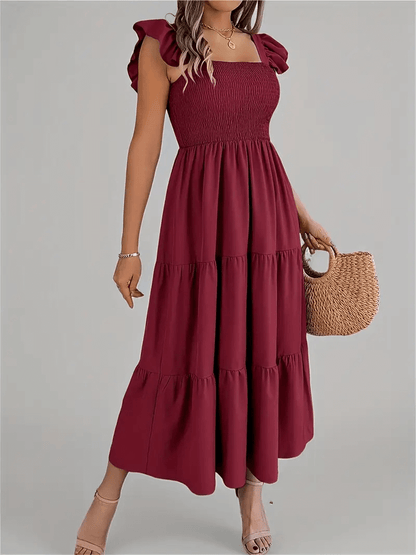 Robe Décontractée à Volants - oomedo™