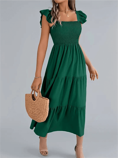 Robe Décontractée à Volants - oomedo™