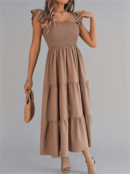 Robe Décontractée à Volants - oomedo™