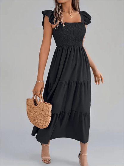 Robe Décontractée à Volants - oomedo™