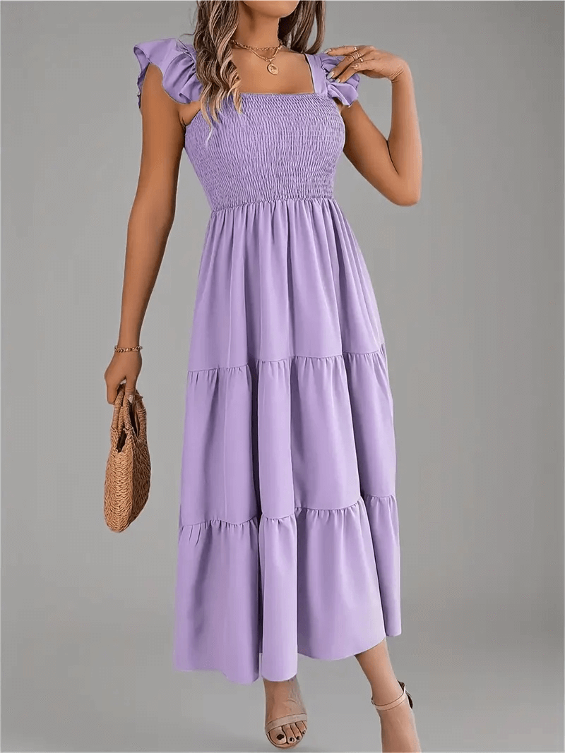 Robe Décontractée à Volants - oomedo™